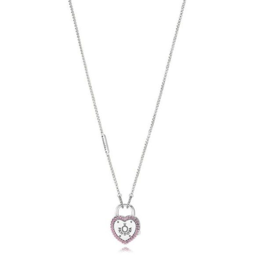 🎆Pandora Lock Your Promise Necklace